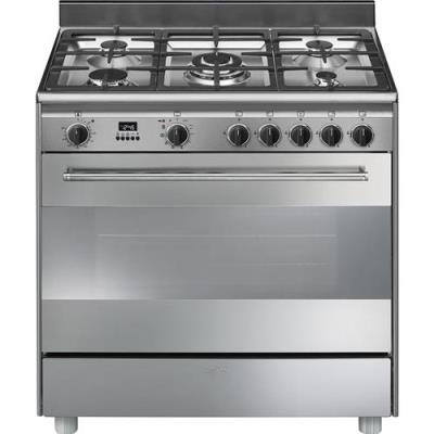 Комбинирана готварска печка 90см - SMEG BG91PX9