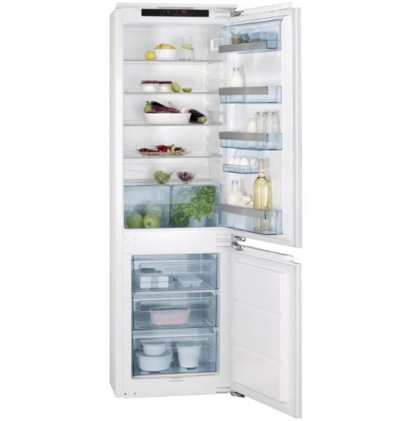 Хладилник с фризер за вграждане 285л - AEG SCS71800F0