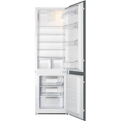 Хладилник с фризер за вграждане 280л - SMEG C7280F2P