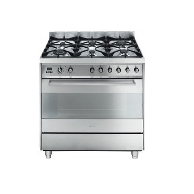 Комбинирана готварска печка 90см - SMEG C9GMX1