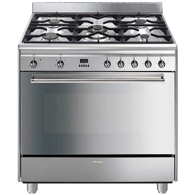 Комбинирана готварска печка 90см - SMEG GM90X