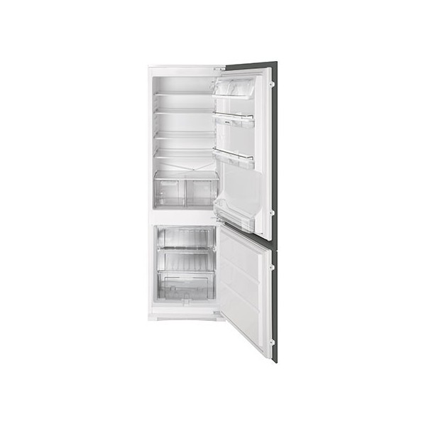 Хладилник с фризер за вграждане 278л - SMEG CR324P