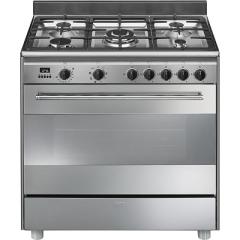 SMEG BG91CTX9 - Комбинирана готварска печка 90см