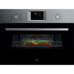AEG NKK6N40M - Мултифункционална фурна за вграждане с интегрирани микровълни 44л