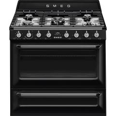 SMEG TR90BL2 - Комбинирана готварска печка 90см