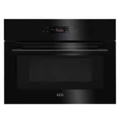 Мултифункционална фурна с интегрирани микровълни за вграждане 43л - AEG KMF768080B