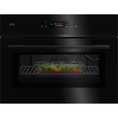 Мултифункционална фурна за вграждане с интегрирани микровълни 44л - AEG NKK8N621B