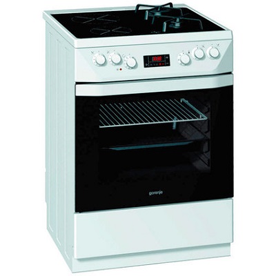 Комбинирана готварска печка 60см - GORENJE KC67337BW