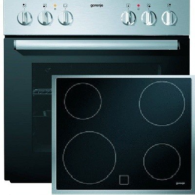Фурна и плот за вграждане - GORENJE-BC5101ZX + ECD615ESC