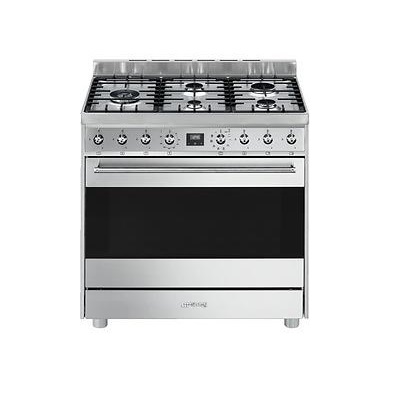 Комбинирана готварска печка 90см - SMEG C95GPX9