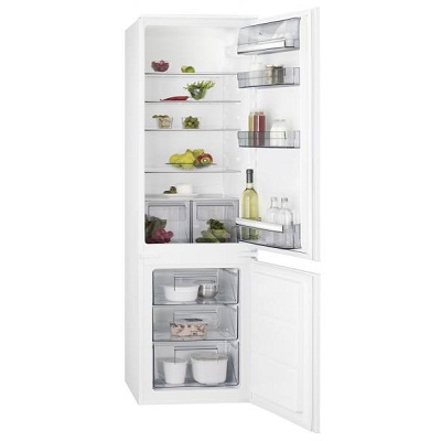 Хладилник с фризер за вграждане 268л - AEG SCB51811LS