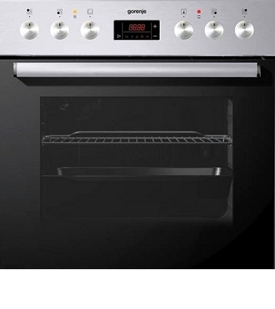 Мултифункционална фурна за вграждане 65л - GORENJE BCI5306PX