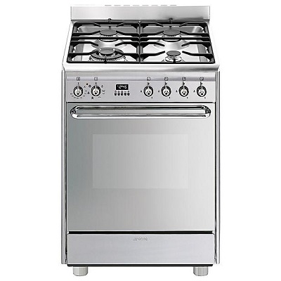 Комбинирана готварска печка 60см - SMEG SNL60MX9