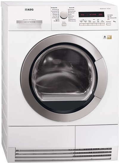 Сушилня кондензаторна 8кг - AEG T5.5IH