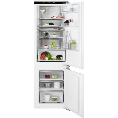 Хладилник с фризер за вграждане 244л - AEG SCE818E8MF
