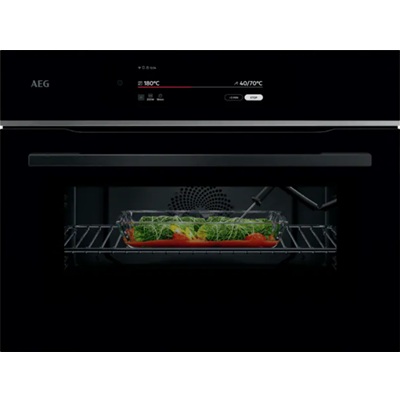 Мултифункционална фурна за вграждане с интегрирани микровълни 44л - AEG TK9NK921B