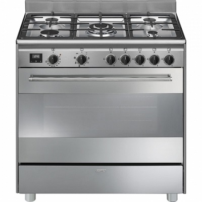 Комбинирана готварска печка 90см - SMEG BG91X9-1