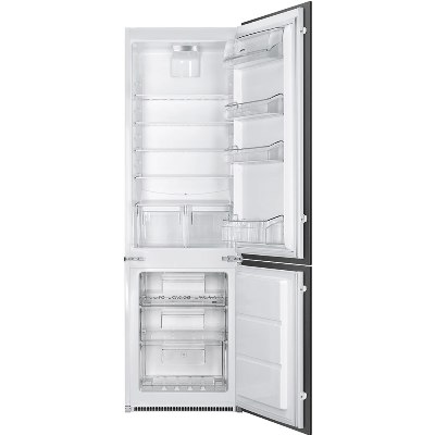 Хладилник с фризер за вграждане 263л - SMEG C3172NP