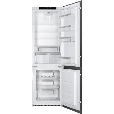 Хладилник с фризер за вграждане 263л - SMEG C7280NLD2P1