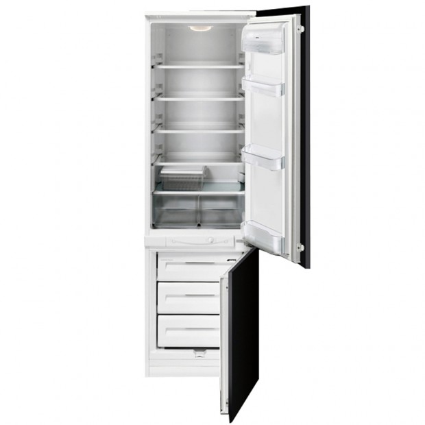 Хладилник с фризер за вграждане 311л - SMEG CR330AP