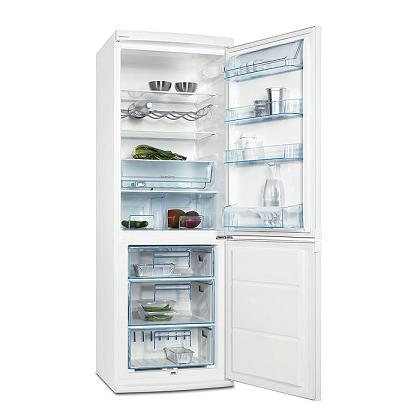 Хладилник с фризер 315л - ELECTROLUX ERB34233W