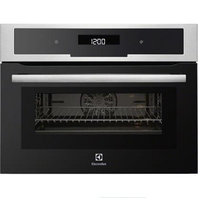 Мултифункционална фурна за вграждане с интегрирани микровълни 43л - ELECTROLUX EVY7800AOX