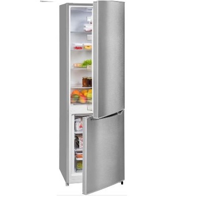 Хладилник с фризер 264л - EXQUISIT KGC265/70-1A++IX