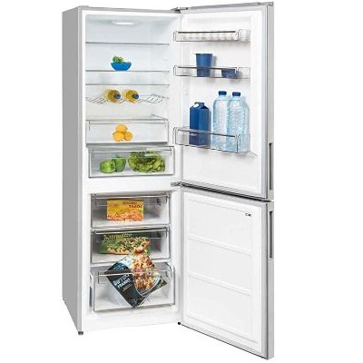 Хладилник с фризер 312л - EXQUISIT KGC320/90-4.2A++IX