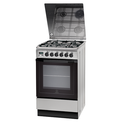 Комбинирана готварска печка 50см - INDESIT I5TMH6AG(X)