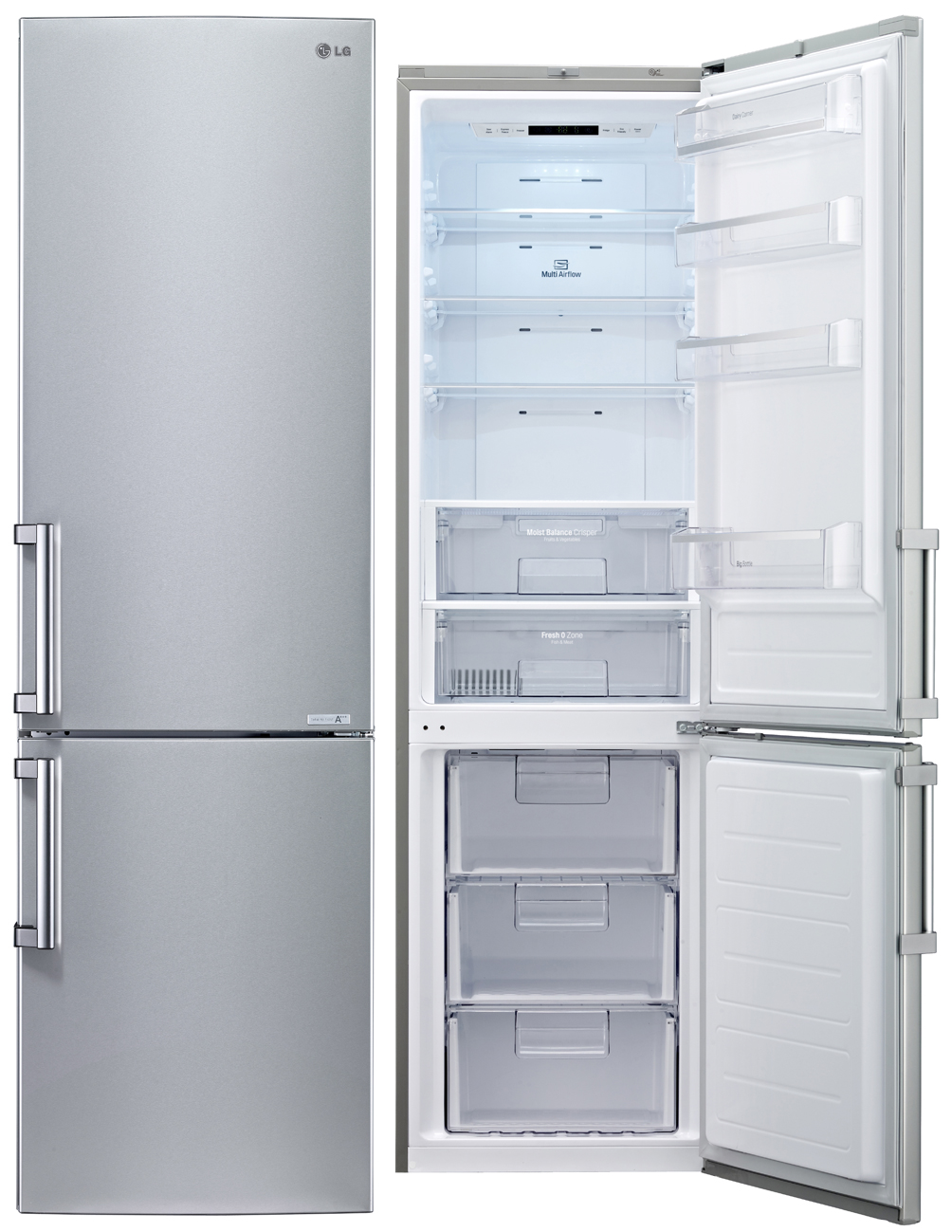 Хладилник с фризер 343л - LG GBB-530NSCFE