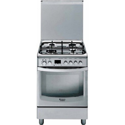 Комбинирана готварска печка 60см - HOTPOINT CX65SFAXF/HA