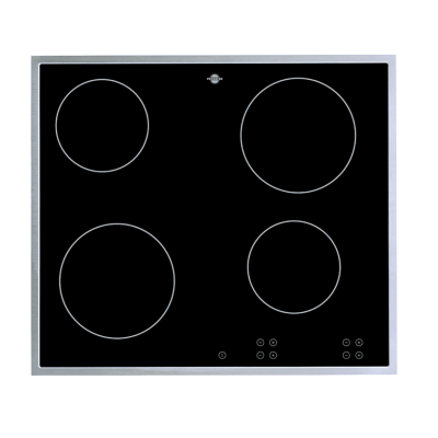 Стъклокерамичен плот за вграждане 4 зони - PROGRESS PAS6000E