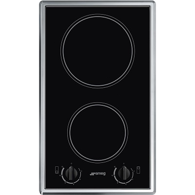 Плот стъклокерамичен 2 зони - SMEG S232CX