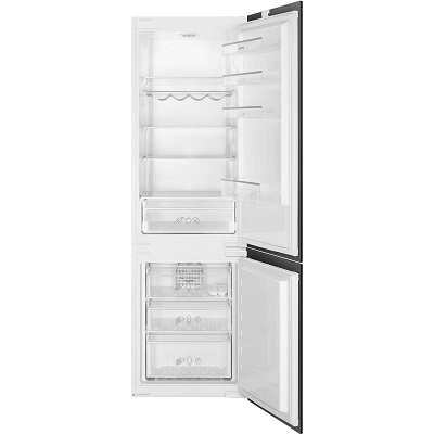 Хладилник с фризер за вграждане 262л - SMEG C3170NP