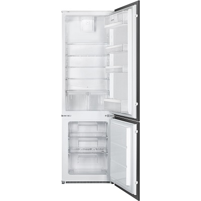 Хладилник с фризер за вграждане 268л - SMEG C41721F