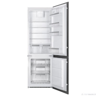 Хладилник с фризер за вграждане - SMEG C4172F