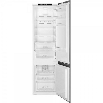 Хладилник с фризер за вграждане 284л - SMEG C8194TNE