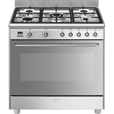 Комбинирана готварска печка 90см - SMEG CG90X2