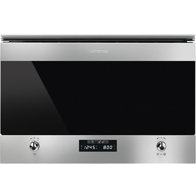 Микровълнова фурна за вграждане 22л - SMEG MP322X1