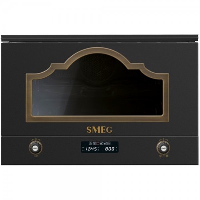 Микровълнова фурна за вграждане 23л - SMEG MP722AO