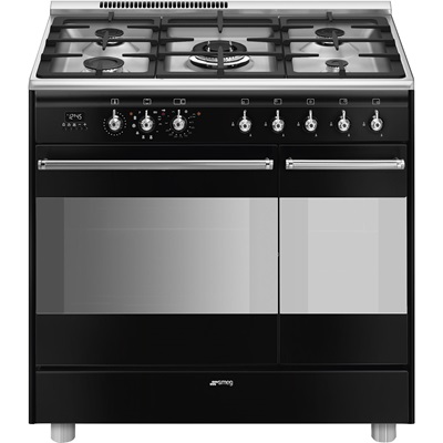 Комбинирана готварска печка 90см - SMEG SCB92PN8