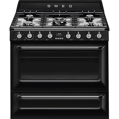 Комбинирана готварска печка 90см - SMEG TR90BL2