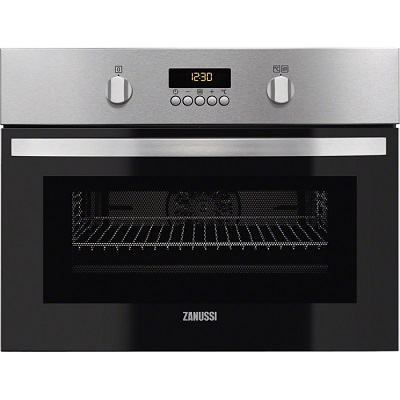 Мултифункционална фурна за вграждане с интегрирани микровълни 43л - ZANUSSI ZKC44500XA