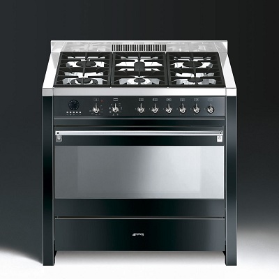 Комбинирана готварска печка 90см - SMEG CS19N-6