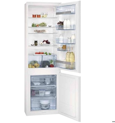 Хладилник с фризер за вграждане 280л - AEG SCS51800S0