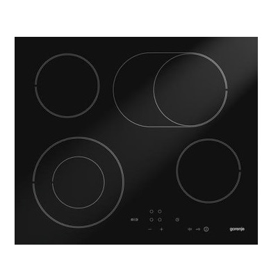 Стъклокерамичен плот за вграждане 4 зони - GORENJE ECT620SC	