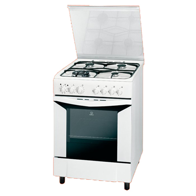 Готварска печка 60 см - INDESIT K6T72S(W)