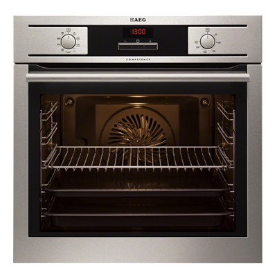 Мултифункционална фурна за вграждане 71л - AEG BE4304001M