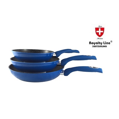 Комплект за готвене 3 части - ROYALTY LINE FM3M-BLUE